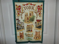 Vintage Made in Britain YORK  by Clive Mayor Pure All Cotton Cloth 30x20 Artwork