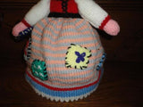 Cinderella to Princess 2 Dolls in 1 Handmade Knitted Doll Turn Inside Out 12 in