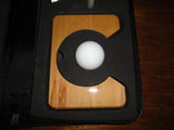 Casino Niagara Putting Golf Set Wood and Iron Putter New in Travel Case RARE