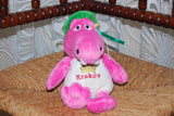 Beppe Krakow Poland Pink Alligator Crocodile Plush