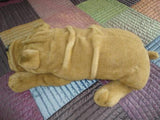Sears Canada Large SHAR PEI Laying Plush DOG 28 inch Airbrush Details