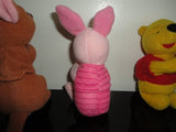 Set of 4 Winnie the Pooh Cling On Toys Kanga Eeyore Pooh Piglet 5-6 inch