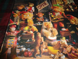 Hallmark 1992 Springbok Puzzle Antique Toy Mechanical Monkeys Theme 500 Piece