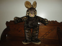 Faux Mink Furry Bunny Rabbit 19in Handmade Mayka Cuddly Oakville Canada