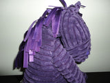 Jellycat London Uk Purple HORSE Corduroy Stuffed Toy 14 inch