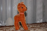 Schuco Hegi Bigo Bello Mohair Deer Brown with White Dots Original ID