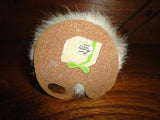 Vintage Eskimo Doll Real Fur Leather Glass Eyes Made Poland Polish
