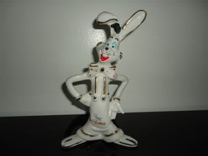 Vintage Porcelain ROGER RABBIT Figurine by Lady Angela Toronto Signed Daniel