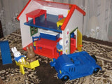 Miffy Rabbit Family Play House Set w Car and Playground Set Holland Toys