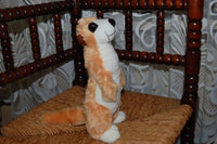 Pia Holland Orange Meerkat 11 Inch Stuffed Animal Plush