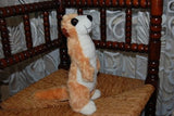 Pia Holland Orange Meerkat 11 Inch Stuffed Animal Plush