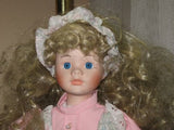 Vintage Europe Porcelain Doll Charlotte 41.5 CM