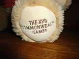 Official 2002 Manchester UK Commonwealth Games BEAR Licensed Foot Dated XVII