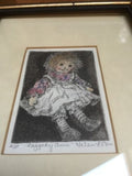 Canadian Artist Helen L. Ness Signed 2 Original A/P RAGGEDY ANN RAGGEDY ANDY
