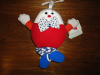 Dakin Baby Things HUMPTY DUMPTY Pull Musical Rock-a-Bye Toy w Tags 1994