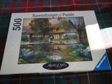 Ravensburger Puzzle THE OLD MILL Mystic Lights Collection 500 pc