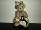 Bearington Bear MRS KNITTER PEARL CAT Handcrafted Jointed Limited Edition Retire