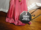Vintage Janey Doll Hong Kong 7 inch Crucifix Chain Belt w Tag