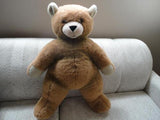 AVANTI APPLAUSE 1982 JUMBO Teddy Bear 30 inch Jockline Italy Designed