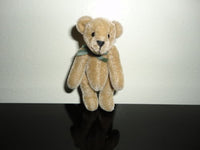 Miniature Bear Artist One of a Kind Mohair Jointed Handmade 2.75 inch Signed