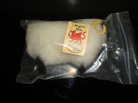 Lamboro Crafts Handmade in Wales RAM Sheep Real Wool & Velvet