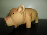 Vintage Rubber Squeaker Toy Grunting PIG Collectible Works 100%