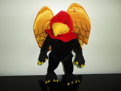 University of Guelph Ontario Canada GRYPHONS Mascot Velvet Bird Collectible
