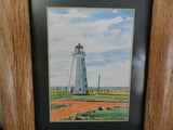 Canadian Artist Morag W. Ltd Ed 43/300 Islandscapes Art North Cape PEI Signed