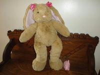 Canada Build a Bear BUNNY RABBIT Large 19 inch Handmade w Tags Fuzzy Rabbit Toy