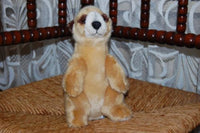 Nature Planet Plan Beige Soft Meerkat 7.5in. Stuffed Animal Plush