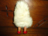 Vintage Native American Indian Baby Doll Real Fur Coat 5.5in Canada