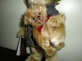 Ted E. Bearington 100 Years Bear Faux Mohair 1902-2002 Ltd Ed 1377 NEW 13"