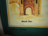 Vintage Made in Britain YORK  by Clive Mayor Pure All Cotton Cloth 30x20 Artwork