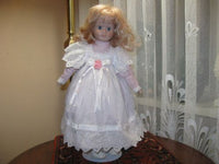 Vintage Porcelain Doll Christine 39 CM Europe