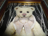 One & Only Bears Artist Michelle Lamb OOAK NATALIA Bear Photo Art Card Framed 04