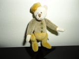Miniature Bellhop Sad Mohair Bear Artist One of a Kind Jointed Handmade 3in. New