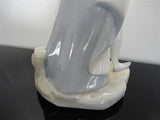 VTG PORCEVAL Porcelain Mandolin Player Figurine Valencia Spain LLADRO STYLE 15"