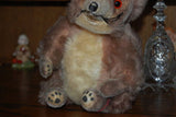 Vintage Anker Germany Mohair Dralon Raccoon Plush Toy 1970s So Cute