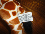 Russ Yomiko Classics Giraffe Stuffed Toy Airbrushed Retired Nr 34410