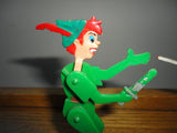 Vintage Marx Toys  Disney Peter Pan and Captain Hook Poseable 5" Disney