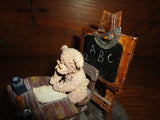 Russ Bears from the Past Reading Writing Arithmetic School Class 16661 Ornament