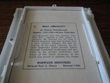 Framed Vintage Art Gainsborough " MISS SIMPLICITY " Norwood Industries RARE