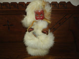RELIABLE Canada Indian Eskimo Real Fur Baby Doll Suede Clothing 9in Jointed 1956