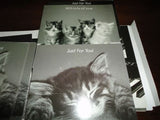 20 Cat and Kitten Black and White Photography Greeting Cards Set