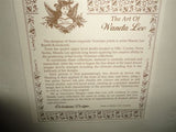 Nova Scotia Canadian Artist Wanda Lee Victorian Print Mother & Daughter Mice '87