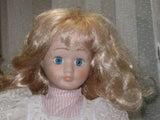 Vintage Porcelain Doll Christine 39 CM Europe