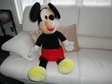 Vintage Disneyland California MICKEY MOUSE Large 29" Stuffed Heavy Disney Toy