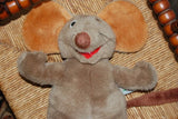 Sesame Street Rat Mouse Plush Toy Character Kimmies 1990 CTW