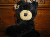 Baby Black Bear Plush Fully Jointed 9 inch Felt Claws K&M 2000