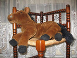 Anna Club Plush Holland Brown Soft Pony Horse Plush Toy 20 inch
